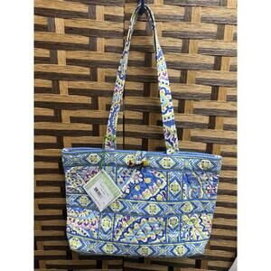 NWT Vera Bradley Paisley Small TIC TAC TOTE Toggle Shoulder Bag Handbag Purse